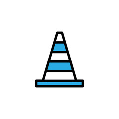 Vector Cone sign icon