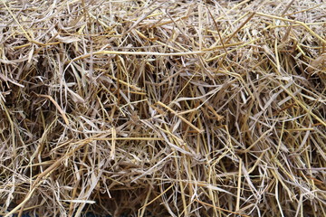 background of straw
