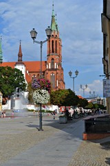 Rynek w Białymstoku, Polska - obrazy, fototapety, plakaty