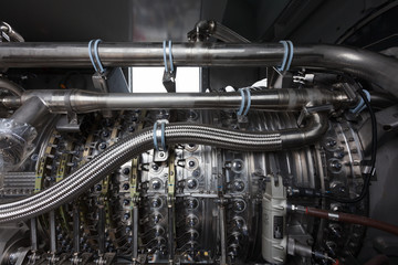 Industrial power generator assembly