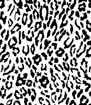 Leopard spot vector Seamless pattern Animal print.