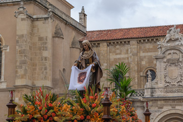 Leon, Spain. Pass in the Holy Week of Leon known as La Veronica that leaves on Holy Friday. you can...