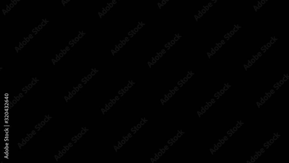 Poster Arrow pointer moving into frame and clicking. Included alpha