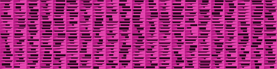 Abstract Structure Blocks Generative Art background illustration