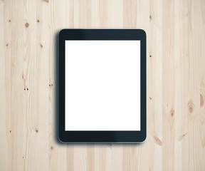 Touch pad with blank screen