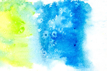  Blue watercolor background 