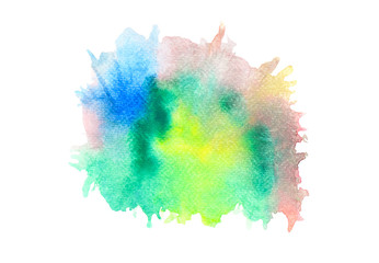 colorful watercolor splash background
