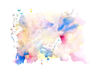 Obraz premium colorful water color paint background
