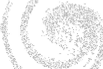 Halftone vector background