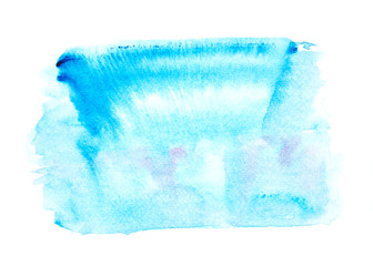 blue watercolor abstract background