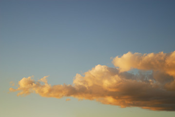 夕暮れ　空　素材