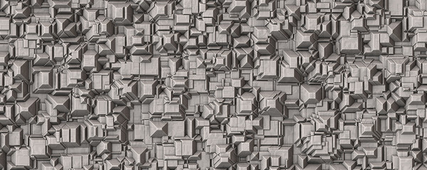3d material abstract metallic hard surface background