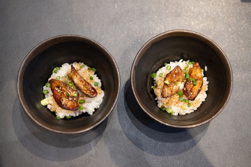 Japanese Unagi Don with Foie Gras