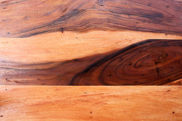 Thai teak-wood, rough sawn, lightly varnished background