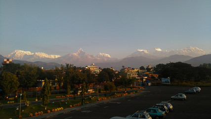 Beautiful photography of the mountains of the Himalayas