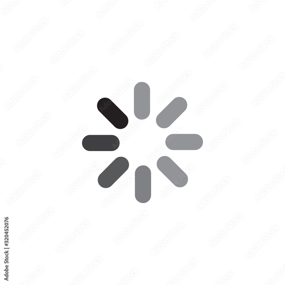 Poster activity download or load process sign. data loading bar. froze computer or gadget icon. stock vecto