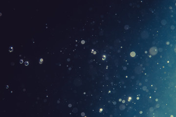 Abstract glitter bokeh