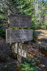 Boulevard Trail Sign