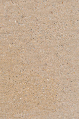 Fine sand on the beach