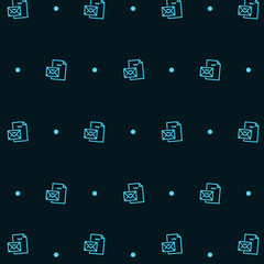 a pattern of flat design