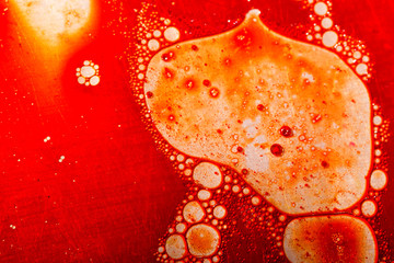 Fototapeta premium Abstract background with blood splashes