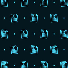 a pattern of flat design