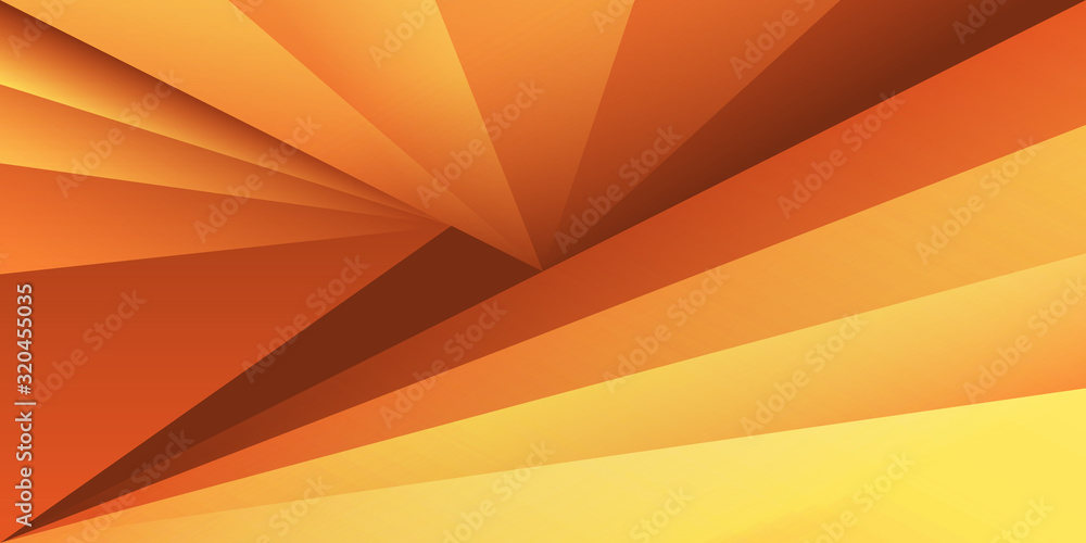Poster abstract triangle shape background texture overlap orange color