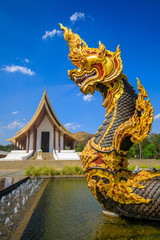 Wat Dhammayan, Beautyful buddhism temple in Phetchabun province , Thailand.