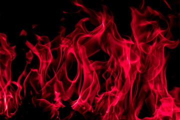 Pink fire flame for nature background and abstract