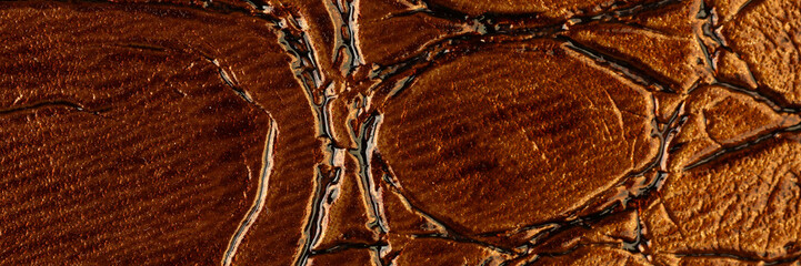 Artificial textured leather background synthetics closeup macro