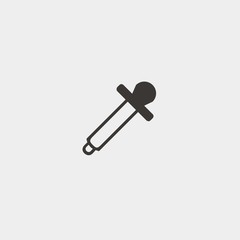 pipette icon vector illustration and symbol foir website and graphic design