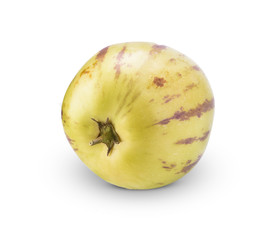 pepino melons on a white background