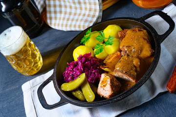 The Snirtje roast is a pork specialty from East Frisia and Papenburg in the Emsland.