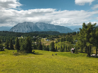 landscape in the mountains