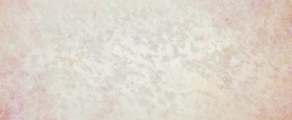 light brown paper background texture with old vintage texture, antique beige color parchment with white shiny pitted and marbled center and pink spatter borders