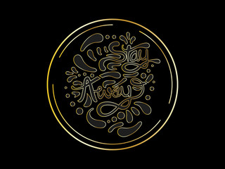 Inspirational Typography vector illustration design. 