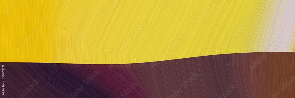 Poster banner background texture with old mauve, vivid orange and pastel gray color and elegant curvy swirl