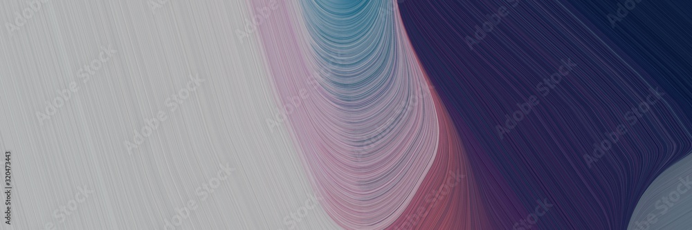 Poster card background texture with very dark blue, dark gray and old mauve color and abstract waves illust