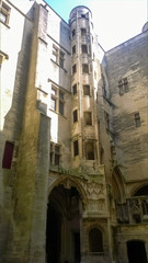 Fototapeta premium castle courtyard