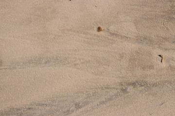Patterns Texture of sand on the beach, Background, Phuket Thailand