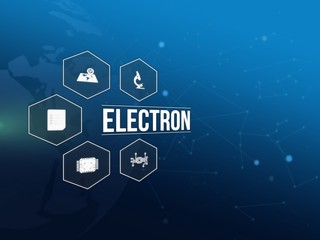 Fototapeta premium electron
