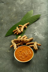 Fresh organic turmeric cream- skin care therapy 