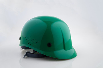 Fototapeta premium Safety helmet on isolated white background