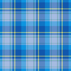 Scottish plaid checkered vector pattern.