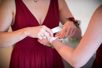 Bracelets demoiselles d'honneur