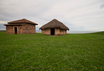 Fototapeta na wymiar Archaeological and natural Park of Campa-Torres