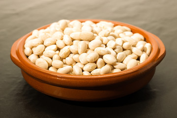 White beans of the Fessol de Santa Pau variety