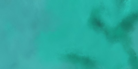 light sea green, teal green and cadet blue color abstract horizontal background
