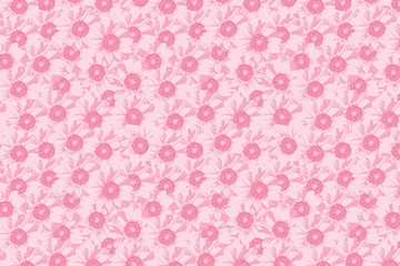 seamless pattern with flowers background