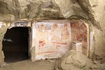 Kloster Dawit Garedscha - Höhlen des Udabno Klosters- Georgien 